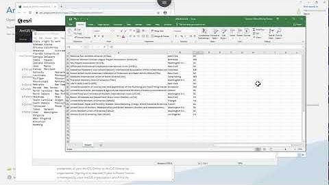 How to Geocode Excel Spreadsheet of Cities in ArcGIS Pro