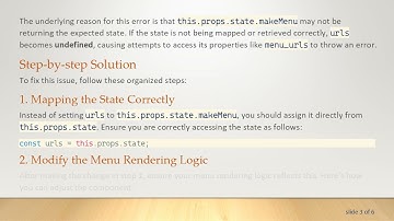 Solving the TypeError: Cannot read property 