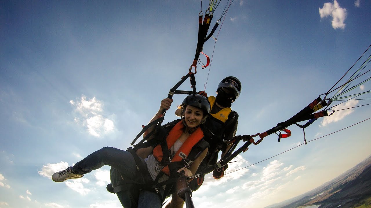 Tandem Paragliding - Bay đôi dù lượn ở Ba lan