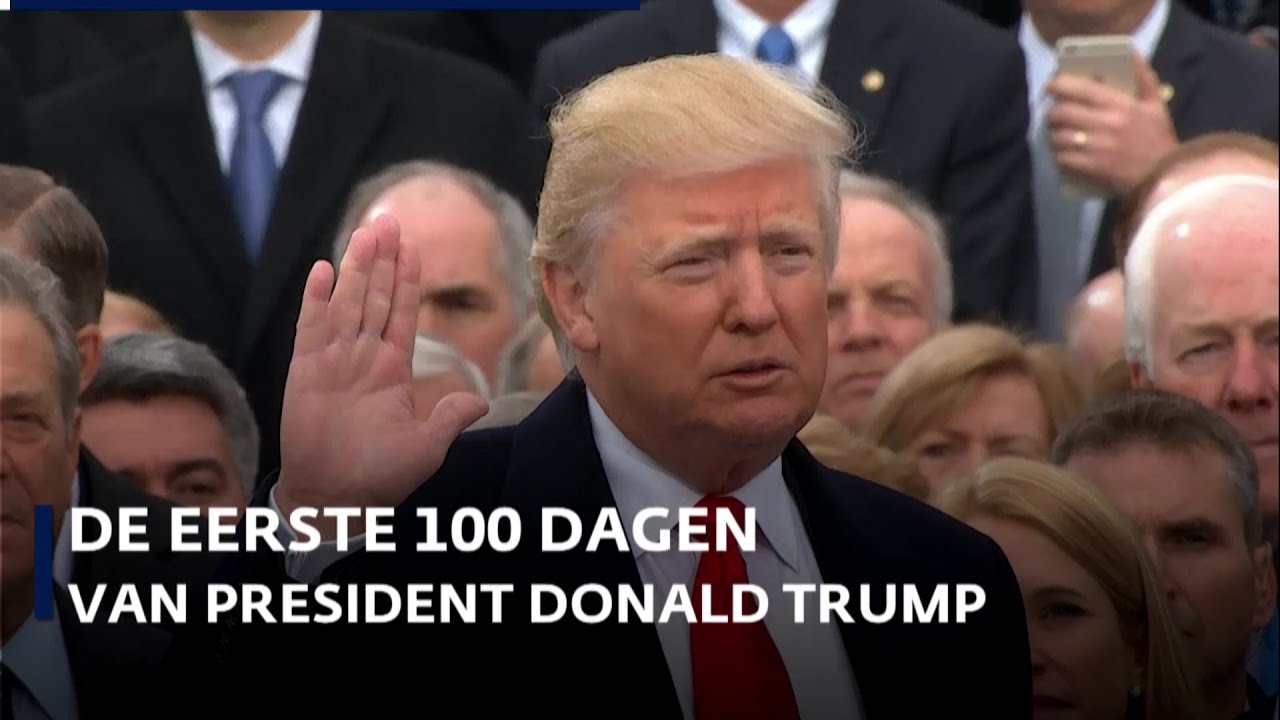 De eerste honderd dagen van president Trump - YouTube