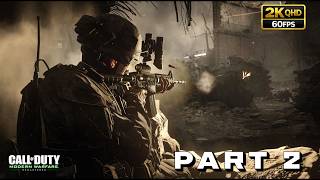 Call of Duty 4: Modern Warfare Remastered Walkthrough Part 2 | Charlie Don't Surf (No Commentary)