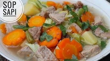 RESEP SOP DAGING SAPI SPECIAL BENING SEGER ENAK GURIH