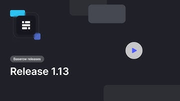 Baserow 1.13: Role-Based Access Control (RBAC) and Single Sign-on (SSO)