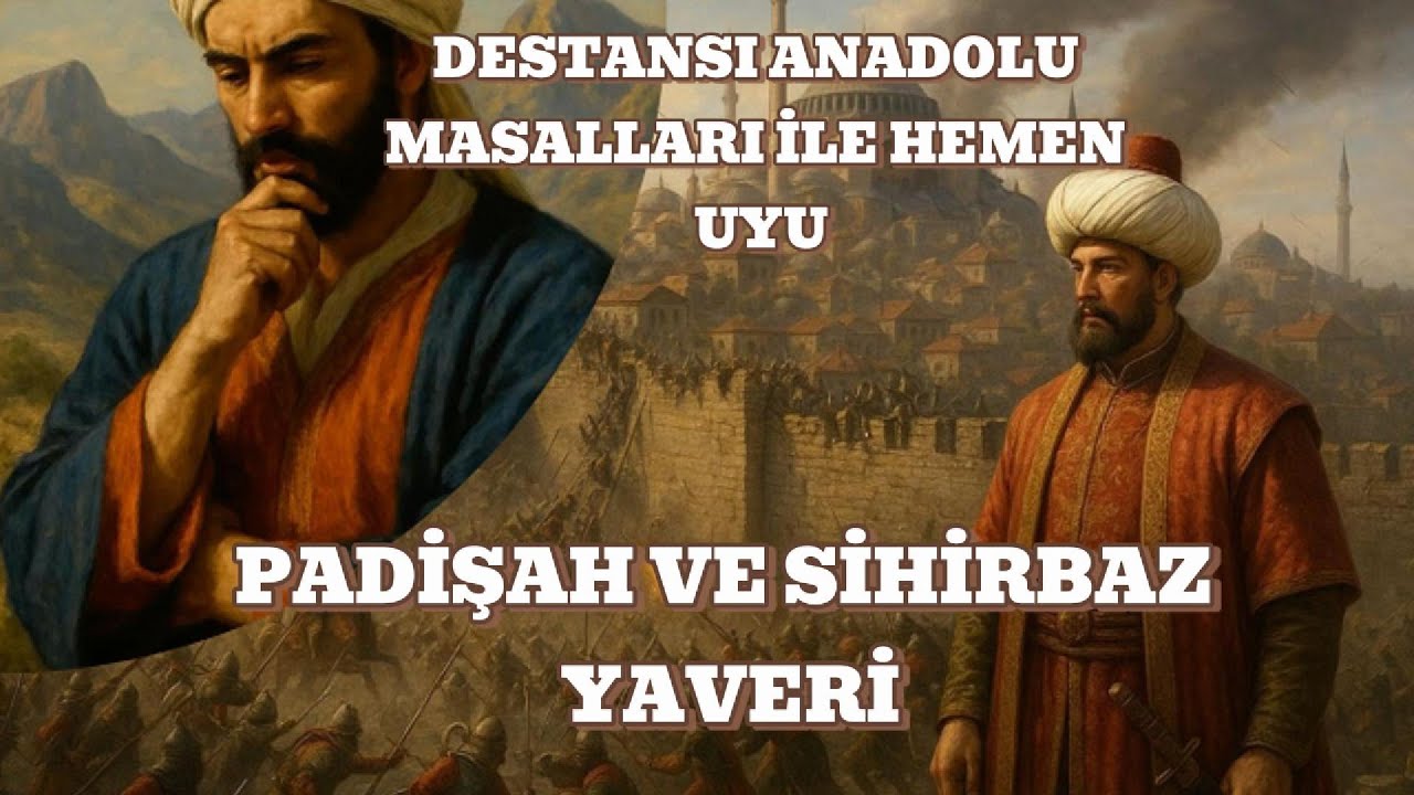 ANADOLU MASALLARI İLE DERİN BİR UYKU. PADİŞAH VE SİHİRBAZ YAVERİ