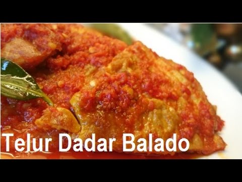  Resep  Telur  Dadar Balado  Hot Spicy Egg Recipe YouTube