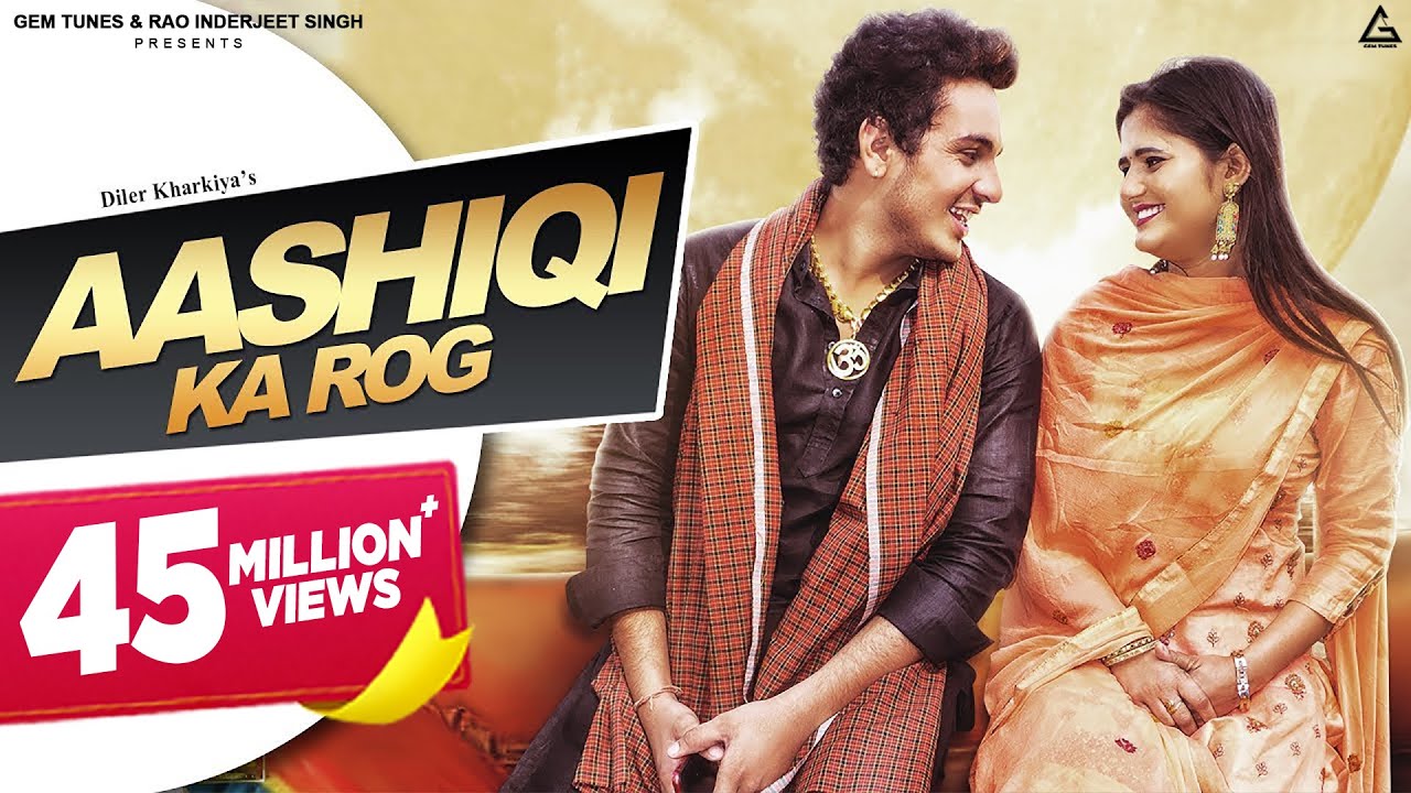 Aashiqi Ka Rog Official Video  Diler Kharkiya  Anjali Raghav  Haryanvi Song