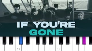 Matchbox 20 - If You're Gone (piano tutorial)
