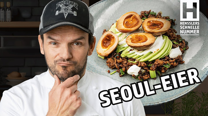 Quick Seoul eggs with mixed mince recipe by Steffen Henssler