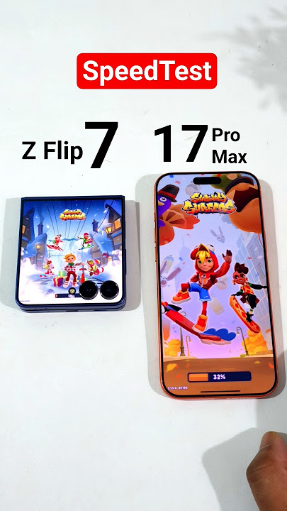 17ProMax vs Flip 7 SpeedTest 🔥🔥🔥