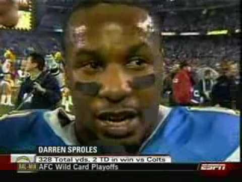 Darren Sproles and the Chargers