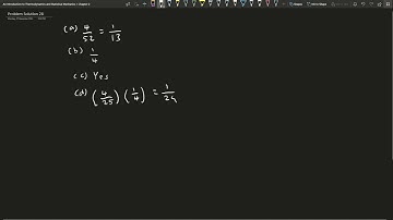 Problem Solution 28 | C | C2 | Thermal & Statistical Mechanics