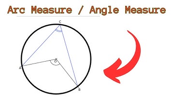 How to Find Arc Measures and Angle Measures of a Circle