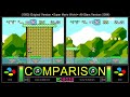 SNES vs SNES (Super Mario World) Side by Side Comparison