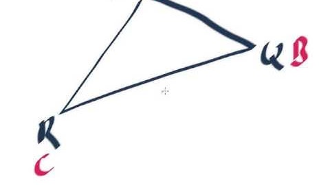 Labelling Non Right Angled Triangles