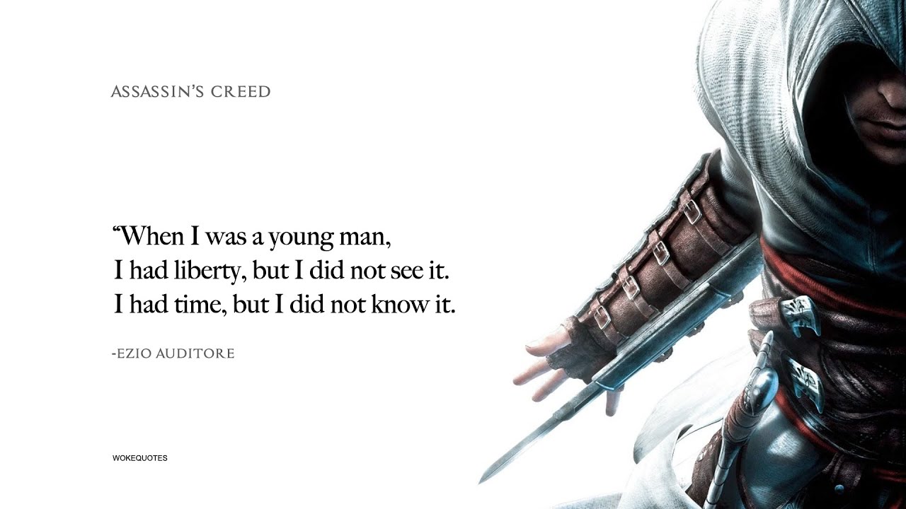 The Greatest Assassin S Creed Quotes To Live By Wq Youtube