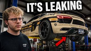 This 130 000 Mile Audi R8 Is Leaking
