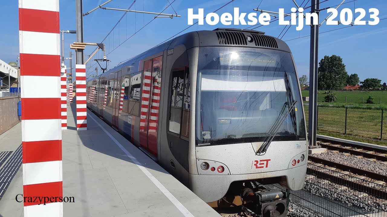 Lijn RET Metro van Haven - Schiedam - YouTube