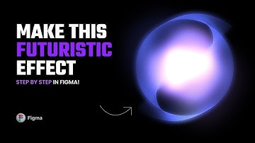 Create Modern Futuristic Glowing effect In Figma | Figma Tutorial