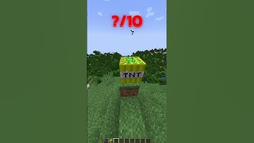 Minecraft: TNT EXPLOSIONS #minecraft #shorts