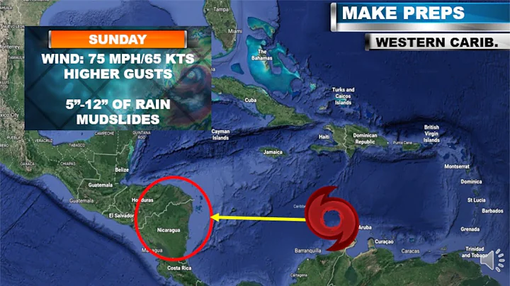 Tropical Storm Julia Heads to Land