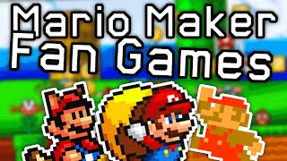 7 AMAZING Super Mario Maker Fan Games!