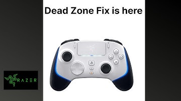 Razer Wolverine V2 Pro PS5 dead zones Fix