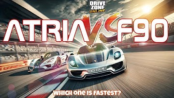 Drive Zone Online: Max CP F90 Vs Max CP Atria| Performance Test | ‪@DriveZoneOnline