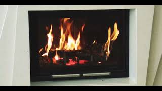 Красивый огонь в камине / Beautiful fire in the fireplace