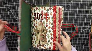 Christmas Journal Show &amp; Tell and working in my 2025 Christmas journal