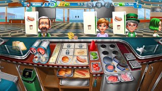 Mastering the Hot Dog Stand! 🌭🔥 Can I Keep Up? Cooking fever level 14 screenshot 2