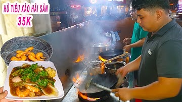 Phát thèm dĩa Hủ Tiếu Xào Hải Sản chỉ 35K của Người Hoa ở Sài Gòn