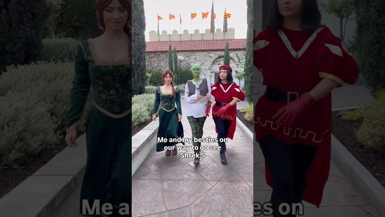 What do you mean I have to wait until 2027 to see #shrek5?! 😭💚 #shrek #lordfarquad #cosplay
