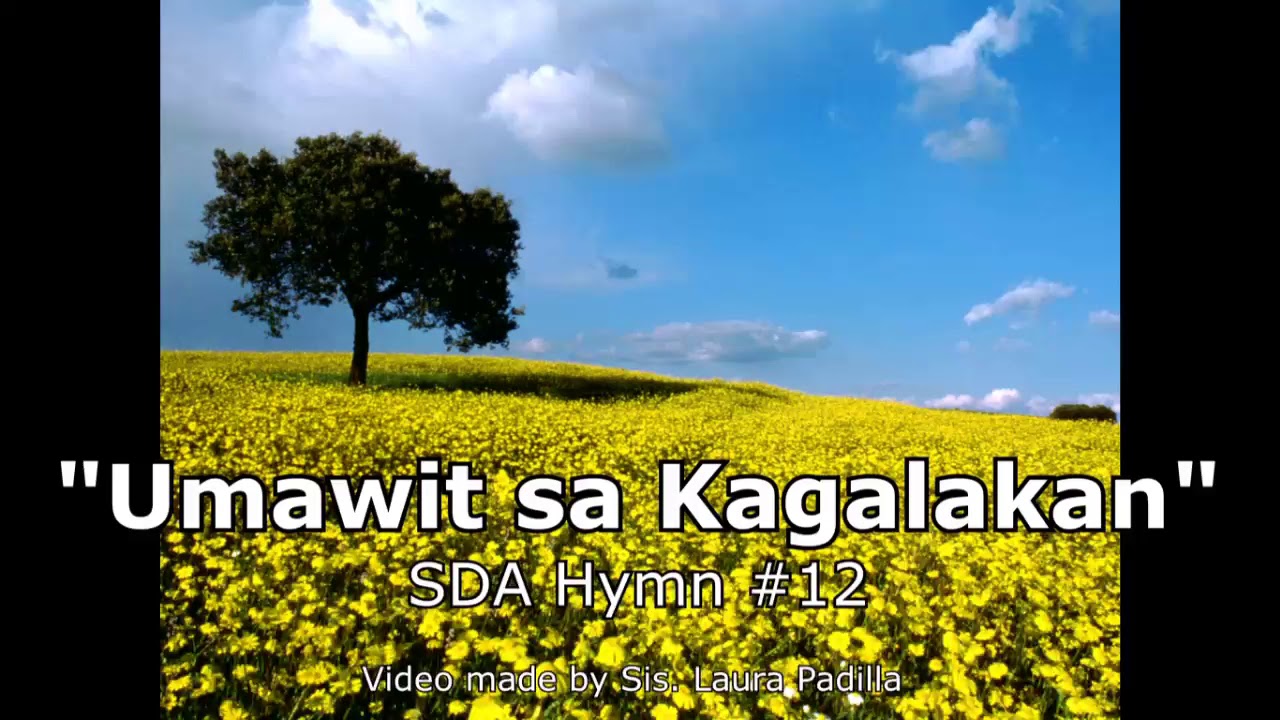 Umawit sa Kagalakan Tagalog SDA Hymnal Philippine Edition Accompaniment with Lyrics