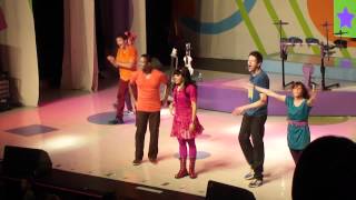 The fresh beat band performing twist and shout great day live in
tulsa, ok, may 10, 2012