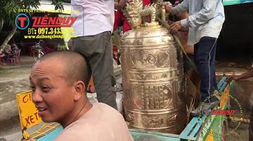 Đúc Chuông Đồng Đại Hồng Chung 500KG Chùa Phước Trường.