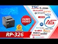 Rp326 printer demo  contact atharva solutions for infinite barcoding solution