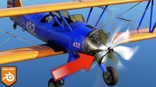 How to Animate Spinning Propeller Blades in Blender