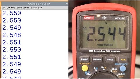 How to add Analog Inputs to your Raspberry Pi using MCP3008/3208