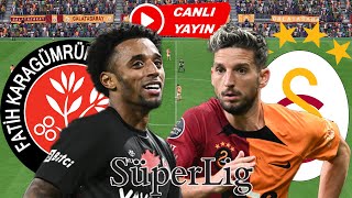 GALATASARAY KARAGÜMRÜK MAÇI CANLI İZLE