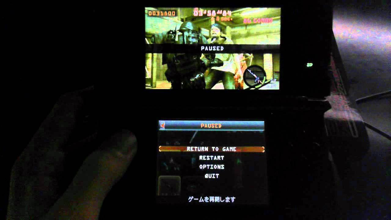 Biohazard The Mercenaries 3D MISSION LEVEL 4-2 SOLO 212,183 Hunk
