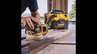 HOW TO: CONNECT DEWALT BRUSHLESS ORBITAL SANDER (DCW210) TO A SHOP VAC  WITH DEMO