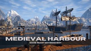 Full Medieval Harbour | Game-Ready Environment | Unity Engine 6. Update