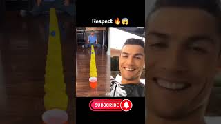 Cristiano Ronaldo React Video #short #football #soccer #ronaldo #messi #neymar #respect #tiktok