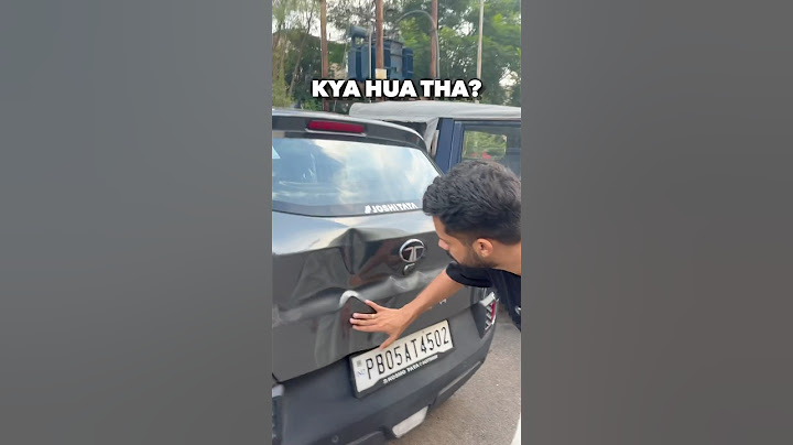 Nayi gaadi hi thuk gai!! 🥺😭 #qubo #qubodashcam #dashcam #roadrage