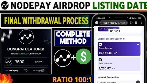 Nodepay Airdrop withdrawal process | Nodepay new update today | Nodepay wallet connect