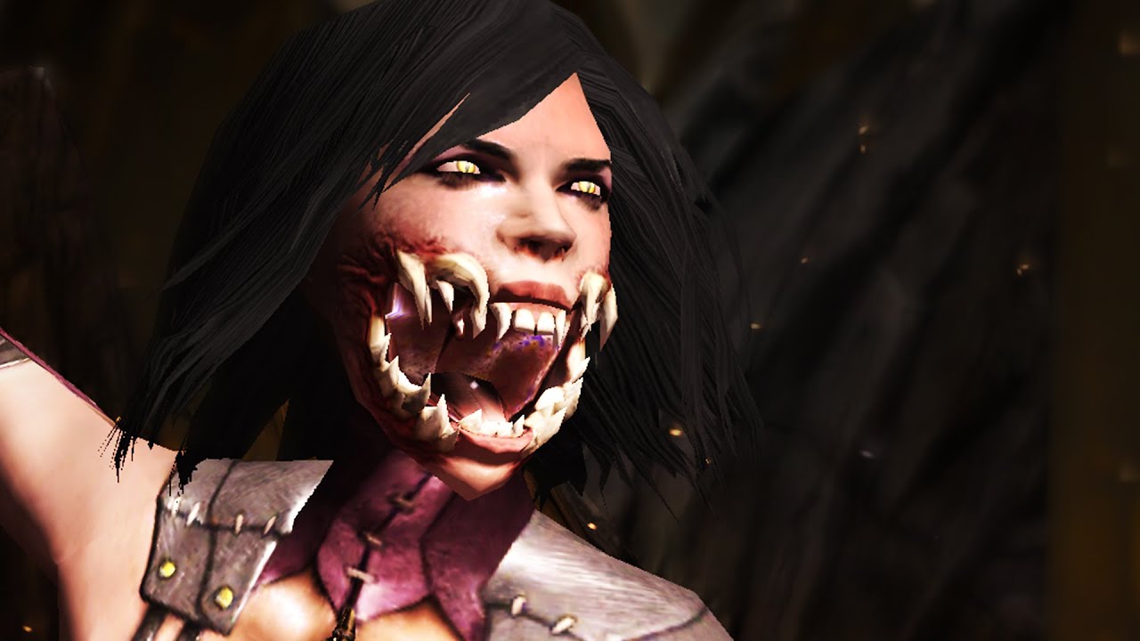 face kombat Mileena mortal