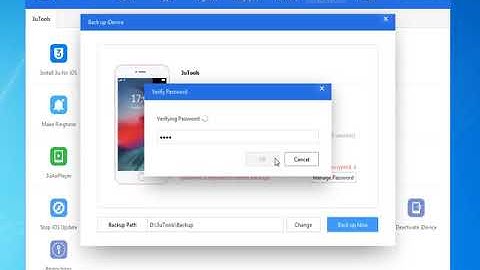 How to encrypt backup and view it using 3uTools?