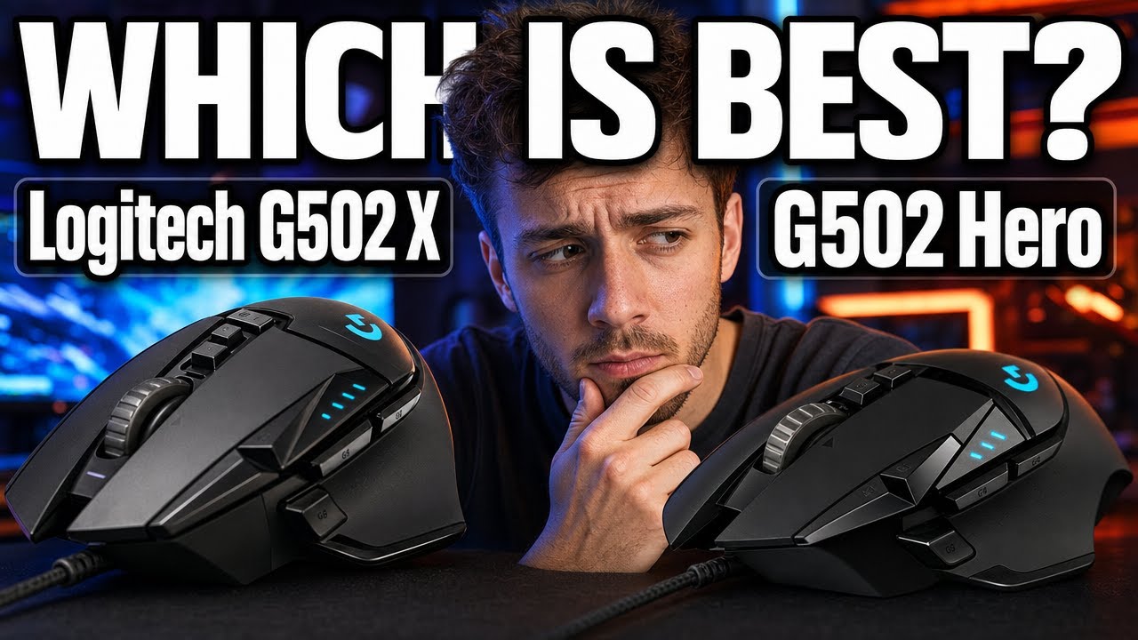 Logitech G502 X VS G502 Hero (Comparison 2026) | G502 X or G502