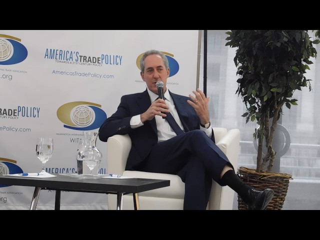 1/10/17 Amb. Michael Froman's Final Keynote Speech as USTR: Q&A Session Part 1