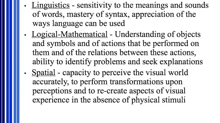 11.I: What Is Intelligence